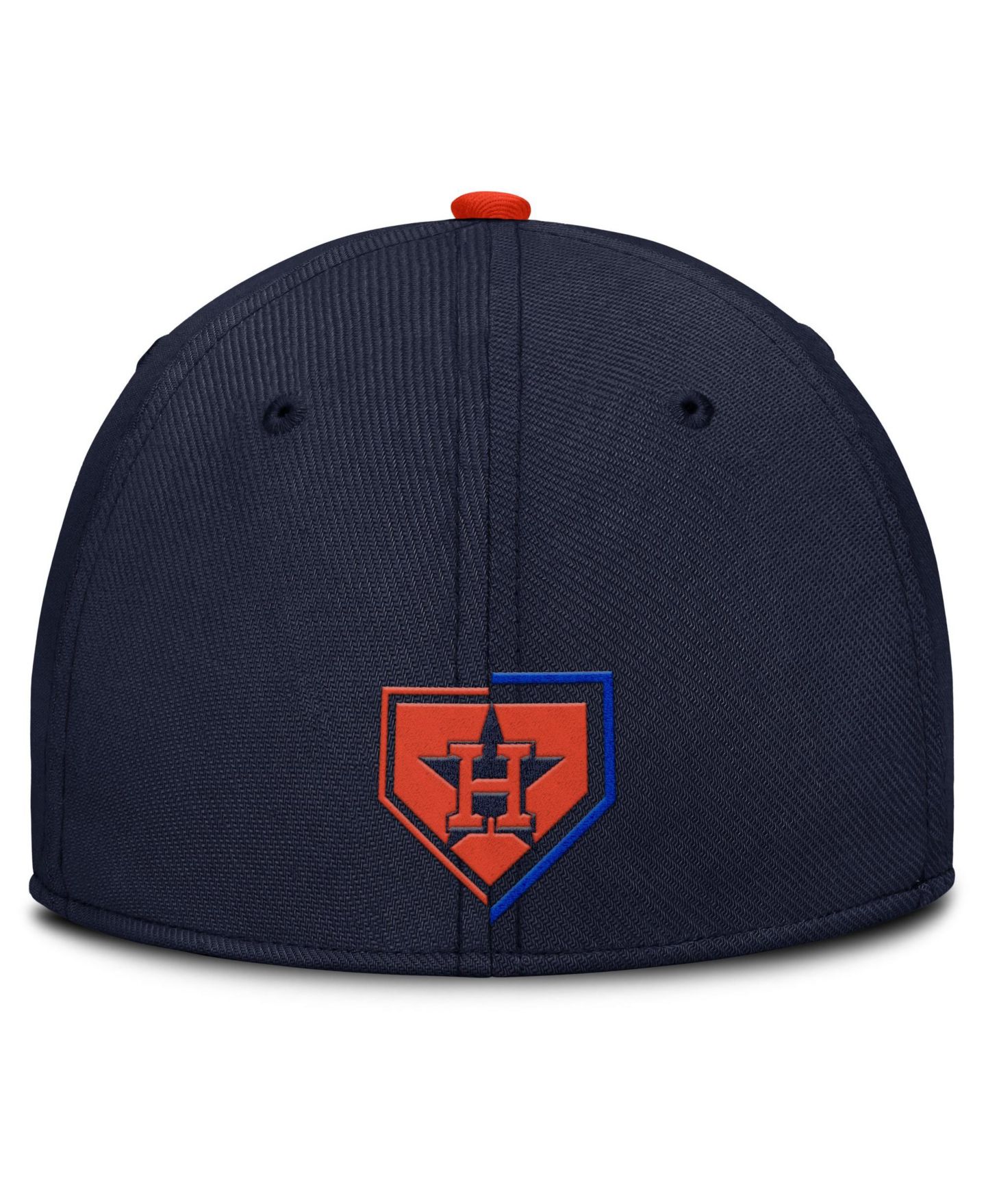 Мужская кепка Nike Navy Houston Astros Primetime Rise Dri-FIT Flex Hat — фото 4