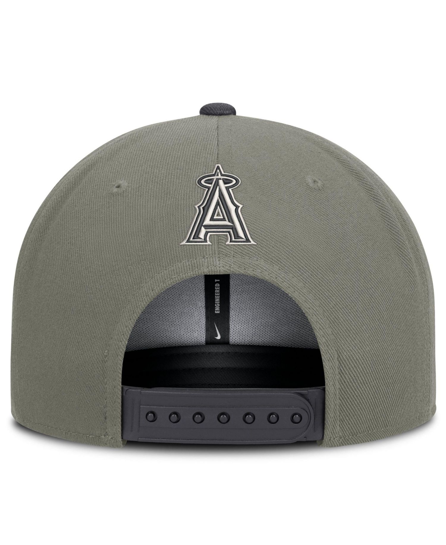 Men's Olive Los Angeles Angels Pro Dri-FIT snapback Hat