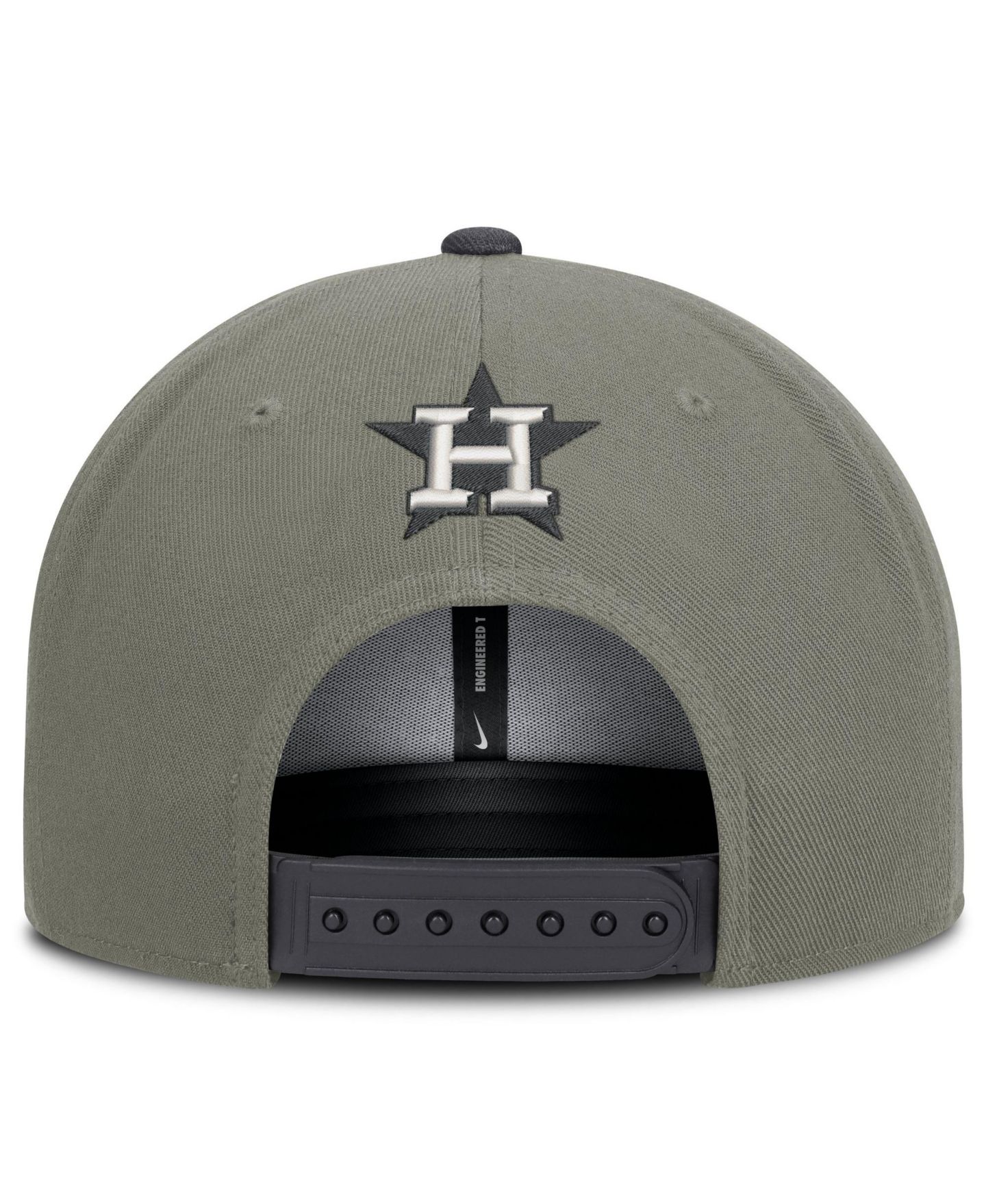 Мужская кепка Nike Olive Houston Astros Pro Dri-FIT snapback Hat — фото 4