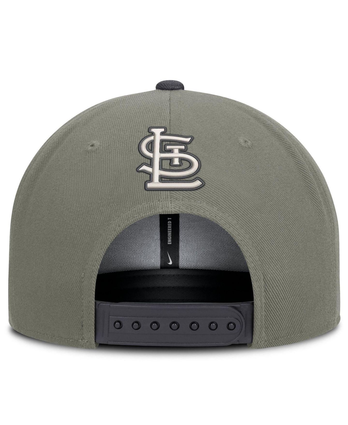Мужская кепка Nike Olive St. Louis Cardinals Pro Dri-FIT snapback Hat — фото 4