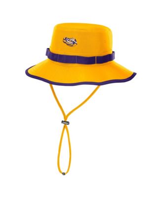 Men's Gold LSU Tigers 2026 Sideline Apex Boonie Bucket Hat