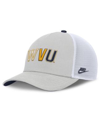 Men's and Women's Gray West Virginia Mountaineers 2026 Basketball Refresh 5-Panel Rise Trucker Hat
