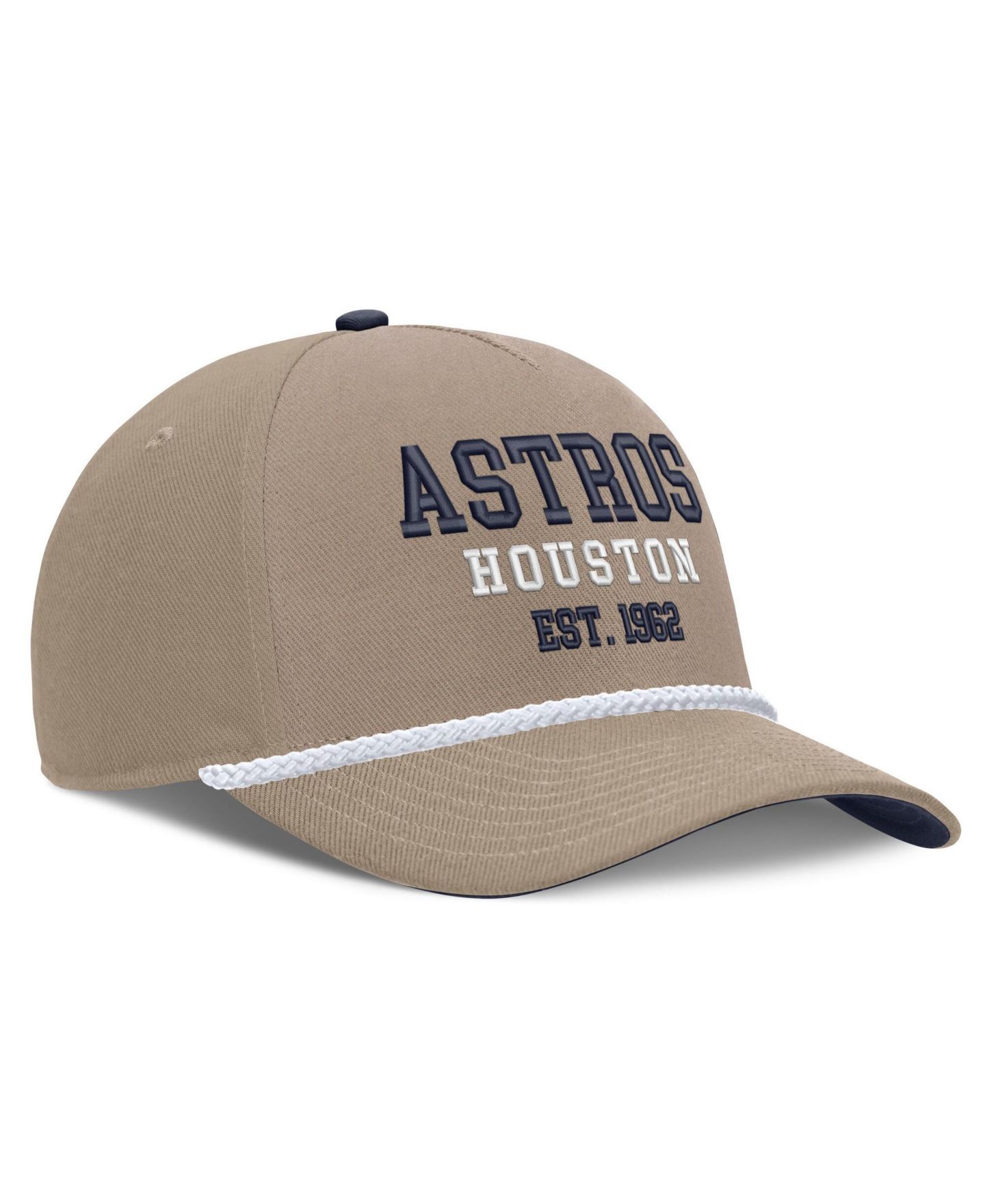 Мужская кепка Nike Khaki Houston Astros Father's Day Rope Rise Adjustable Hat — фото 3