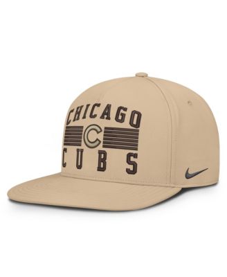 Men's Khaki Chicago Cubs Desert Pro AeroBill Dri-FIT snapback Hat