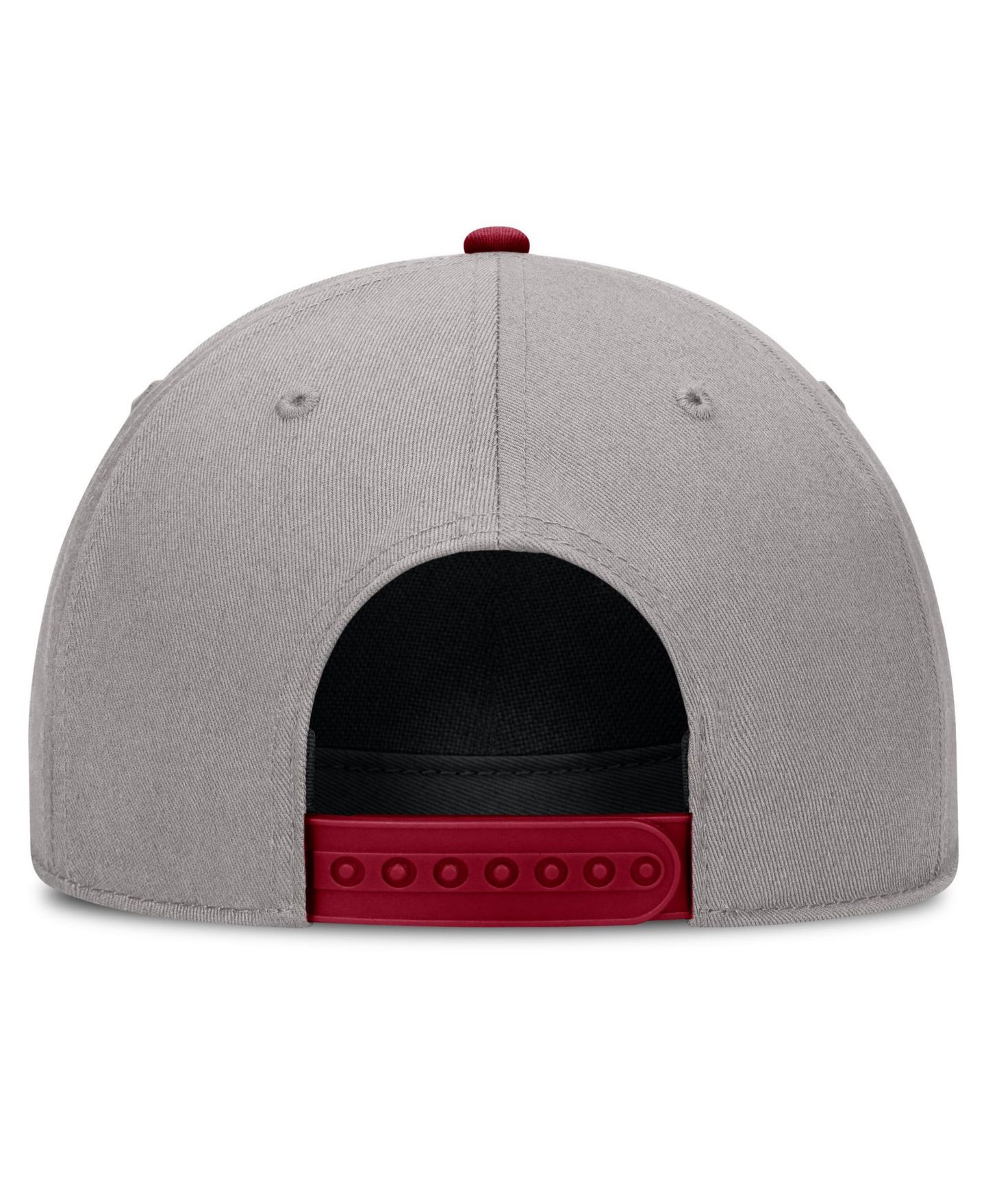 Кепка Nike Gray Stanford Cardinal Primetime Rise Rope Adjustable Hat — фото 4