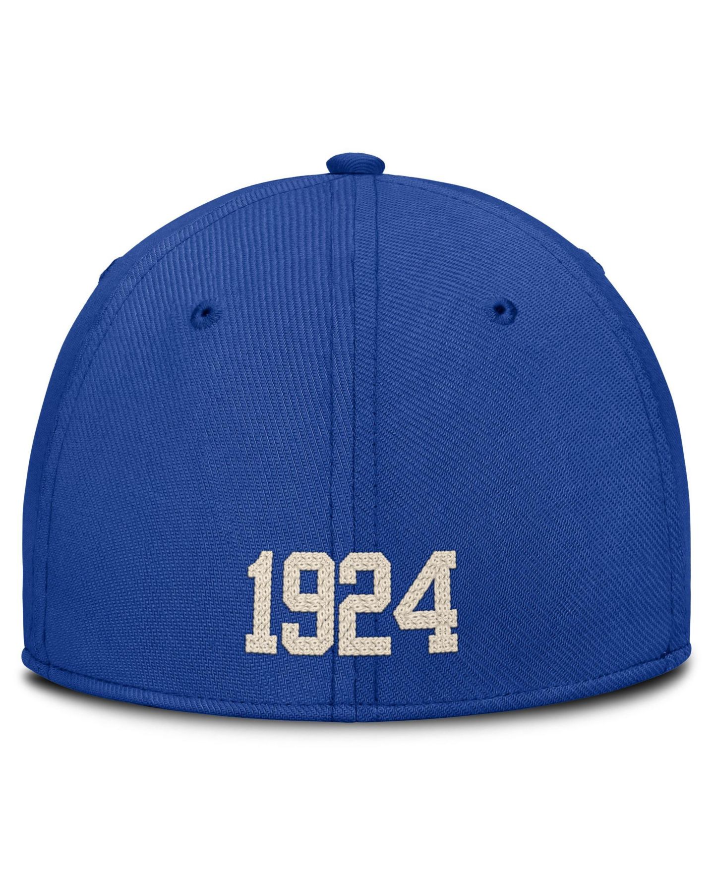 Мужская кепка Nike Royal Duke Blue Devils Campus Prep Chained Arched Swooshflex Flex Hat — фото 4