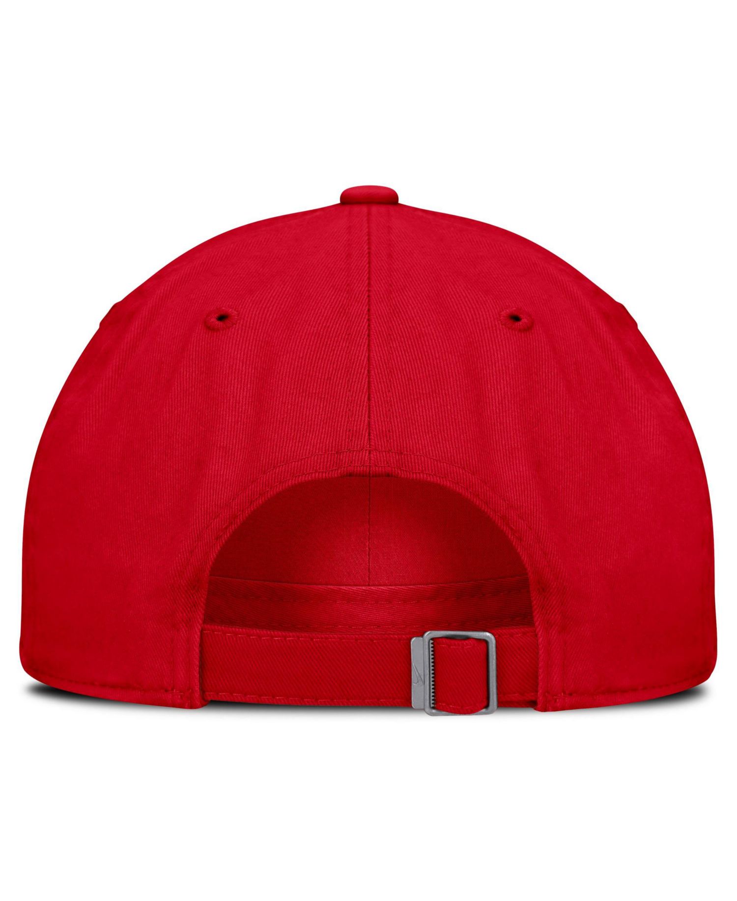Men's and Women's Scarlet Ohio State Buckeyes Campus Prep Football Club Adjustable Hat