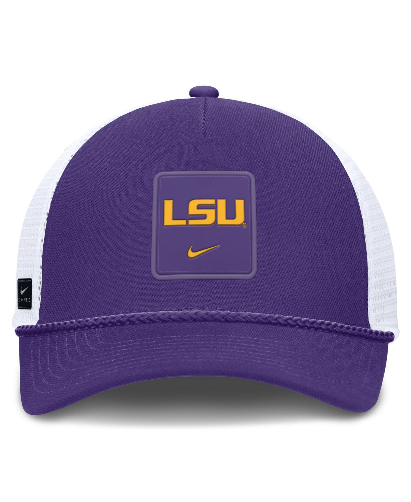 Кепка Nike Purple LSU Tigers 2026 On-Field Gameday Rope Trucker Adjustable Hat — фото 2