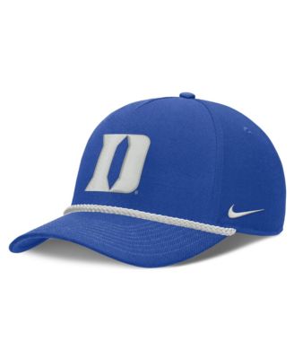 Men's and Women's Royal Duke Blue Devils Rope Rise Adjustable Hat