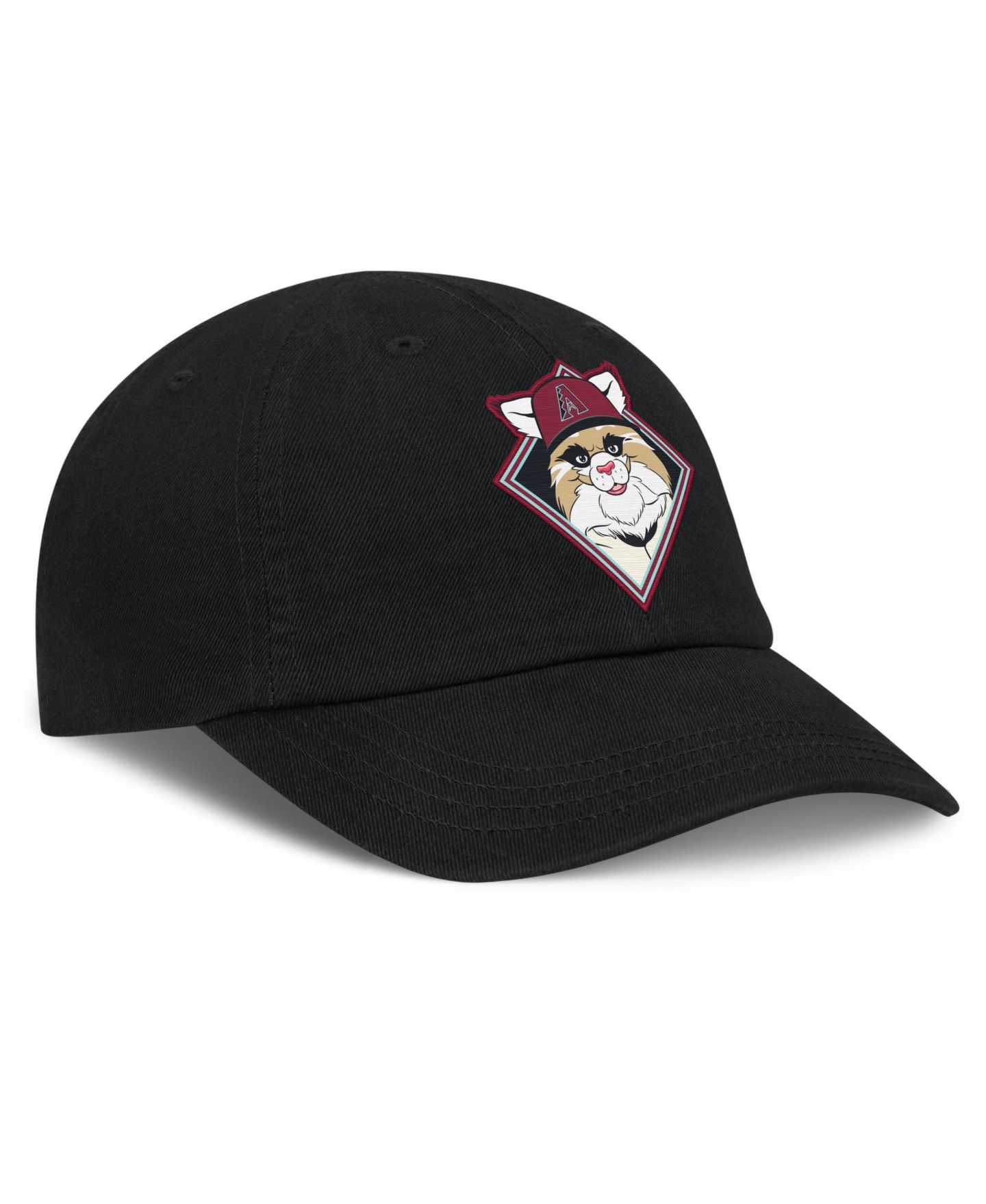 Кепка Nike Black Arizona Diamondbacks Mascot Club Flex Hat для малышей — фото 3