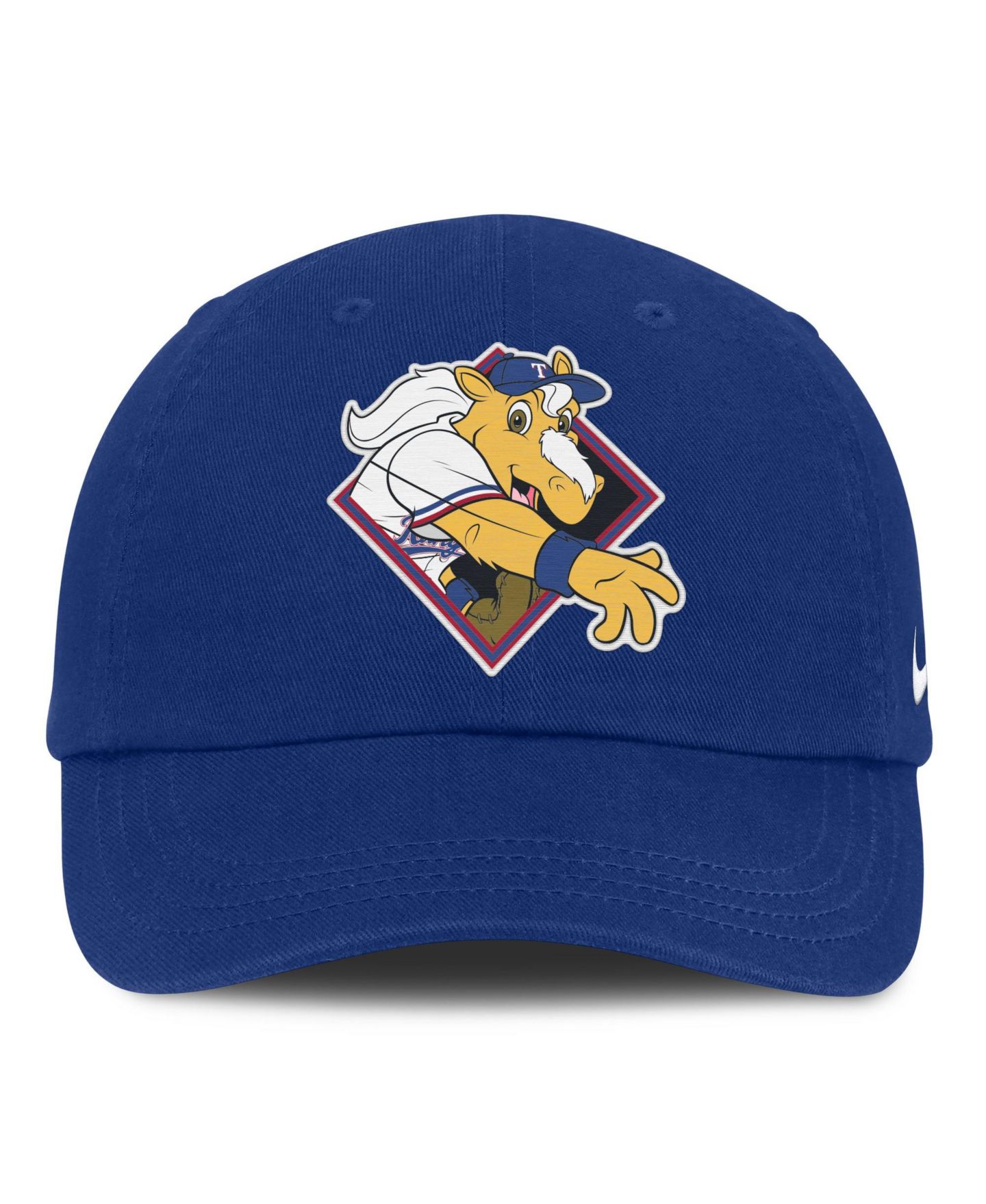 Кепка Nike Royal Texas Rangers Mascot Club Adjustable Hat для мальчиков-малышей — фото 2
