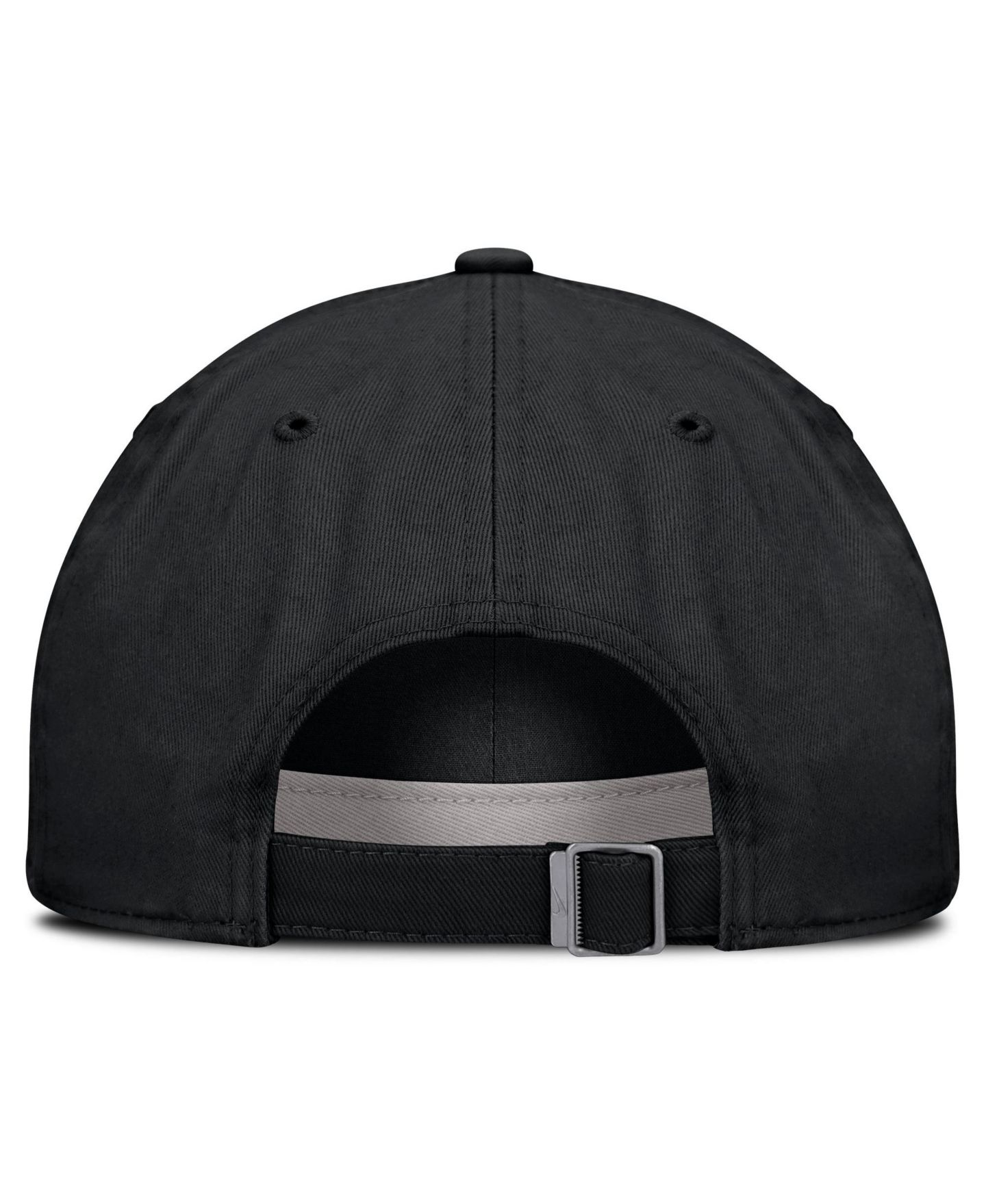Мужская кепка Nike Black Oregon Ducks Club Dri-FIT Adjustable Hat — фото 4