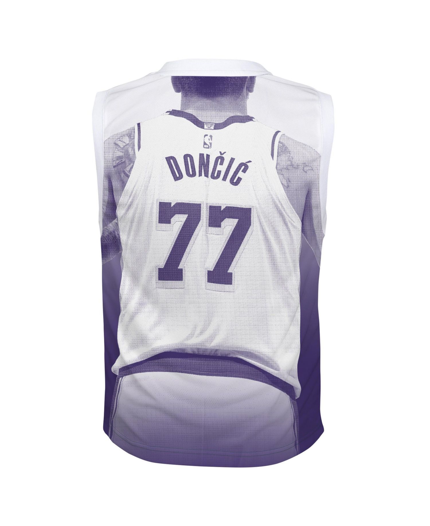 Big Boys and Girls Luka Doncic Purple Los Angeles Lakers Hometown Fashion Jersey