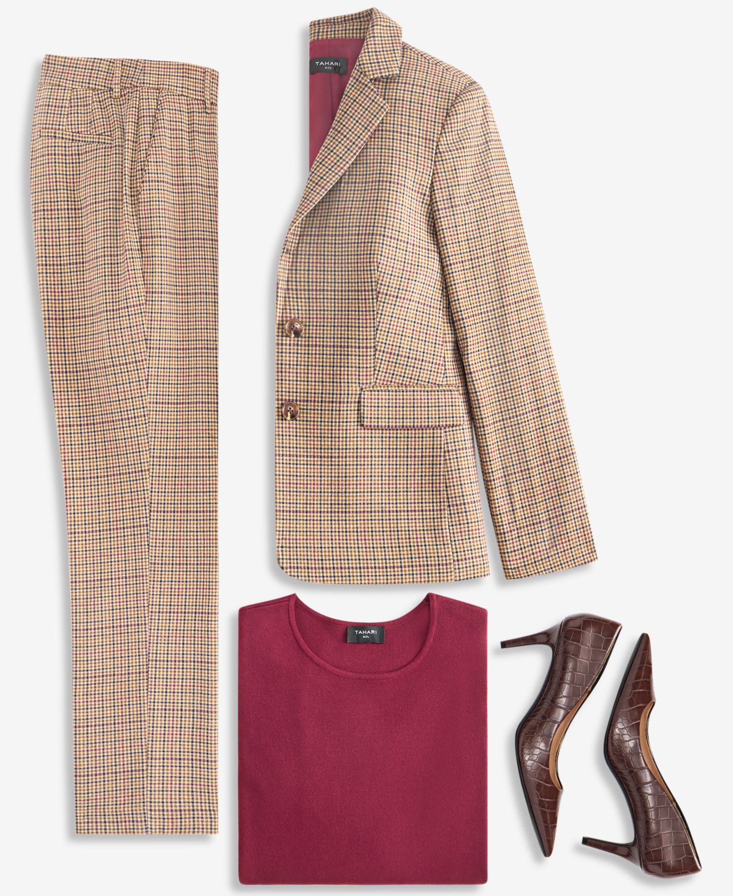 Women's Glenn Plaid 2-Button Blazer