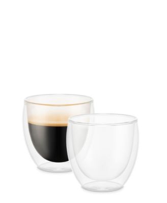 Pavina Double Wall Espresso Glasses, Set of 2 
