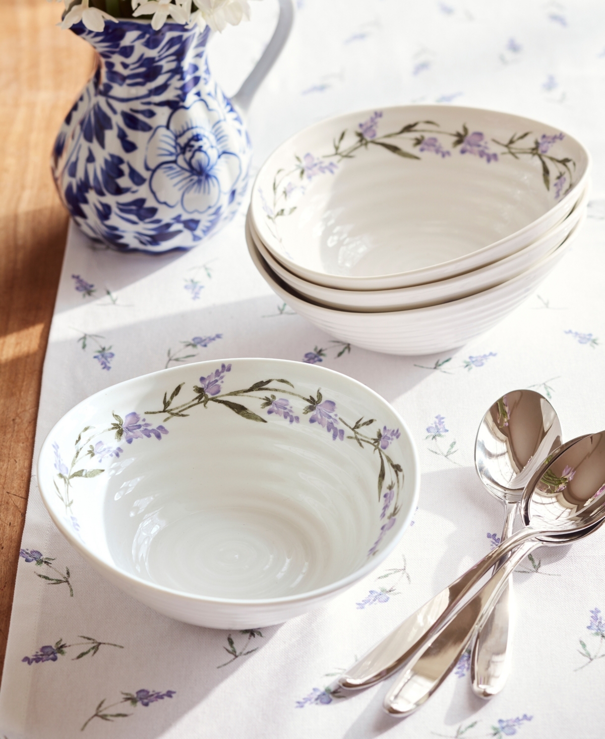Portmeirion Sophie Conran Lavandula 12 Pc. Dinnerware Set, Service for 4