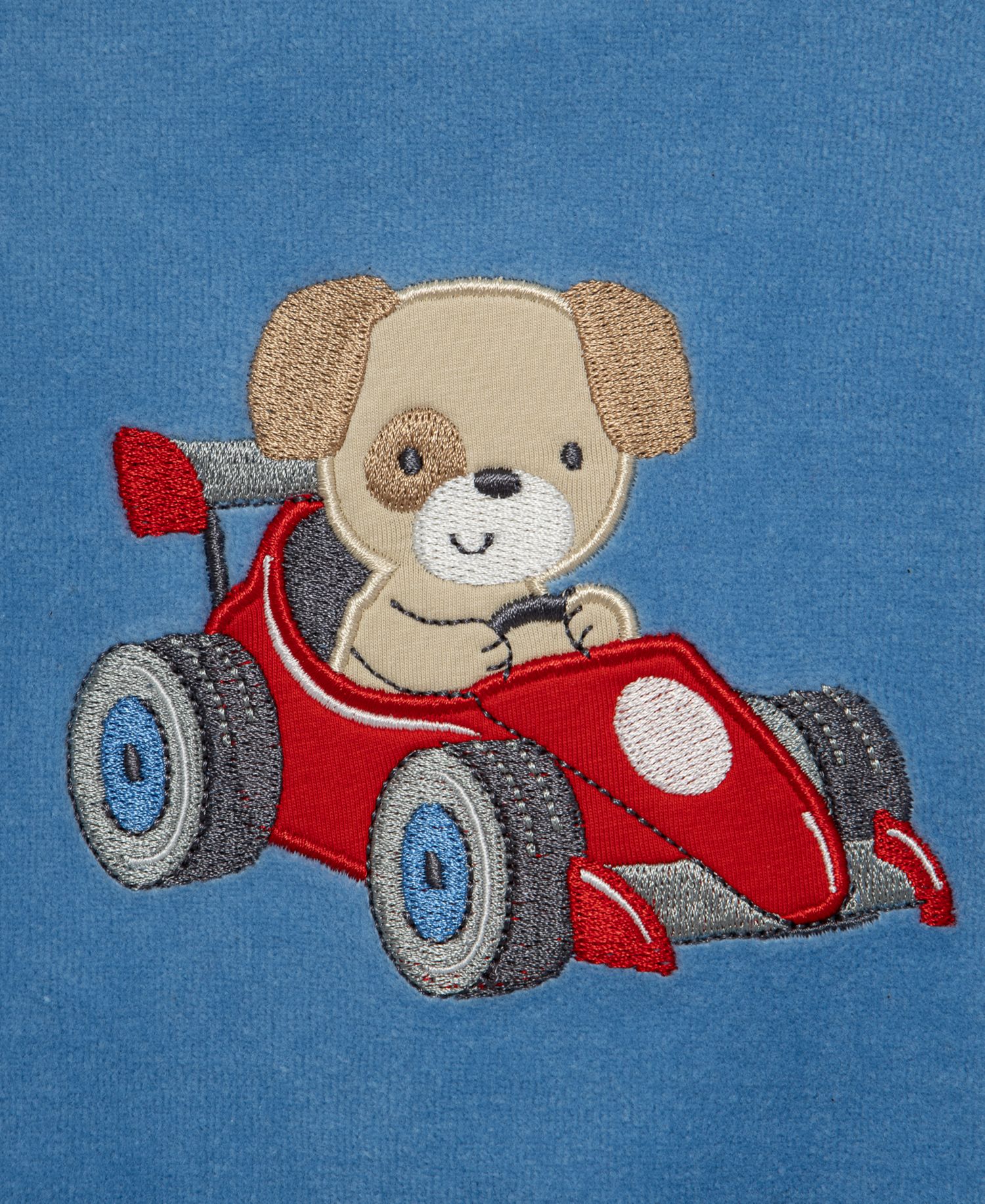 Baby Boys' Racing Puppy Graphic Sweatshirt and Pants, 2-Piece Set