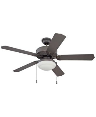 52" Enduro Espresso LED Outdoor Pull Chain Ceiling Fan