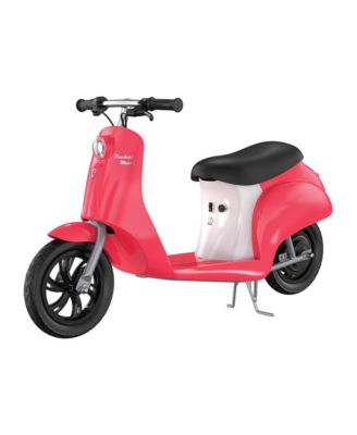 Pocket Mod - Miniature Euro-Style Electric Scooter for Ages 8+, Roma - Red