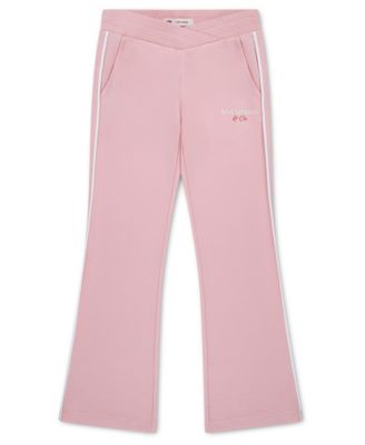 Girls' 7-16 Varsity Flare Knit Pants