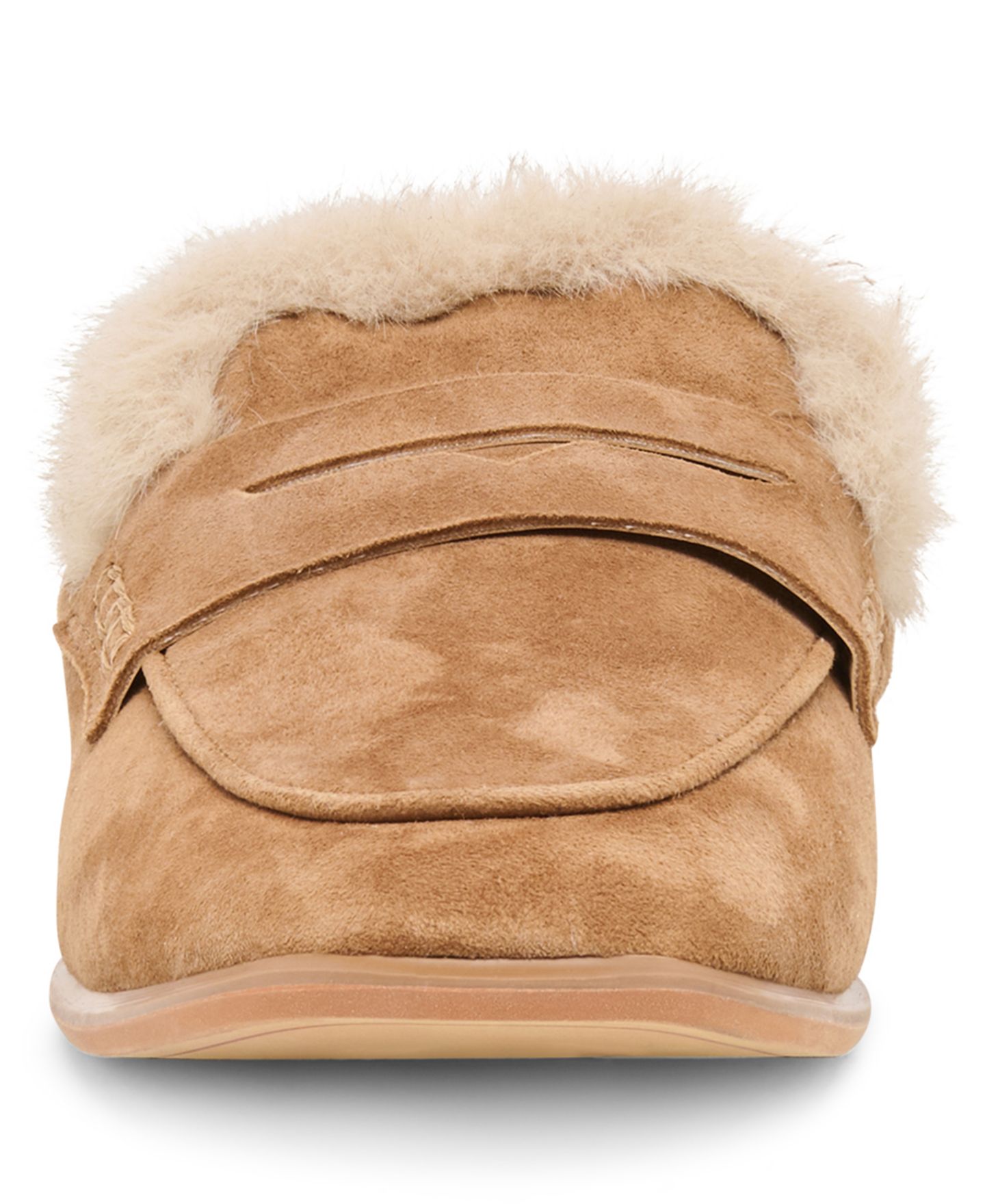 Женские туфли Dolce Vita Cloey Plush Scrunched Back Cozy, цвет: Коричневый замшевый — фото 7