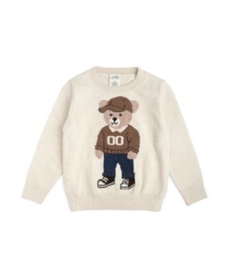 Little Boys Teddy Bear Sweater