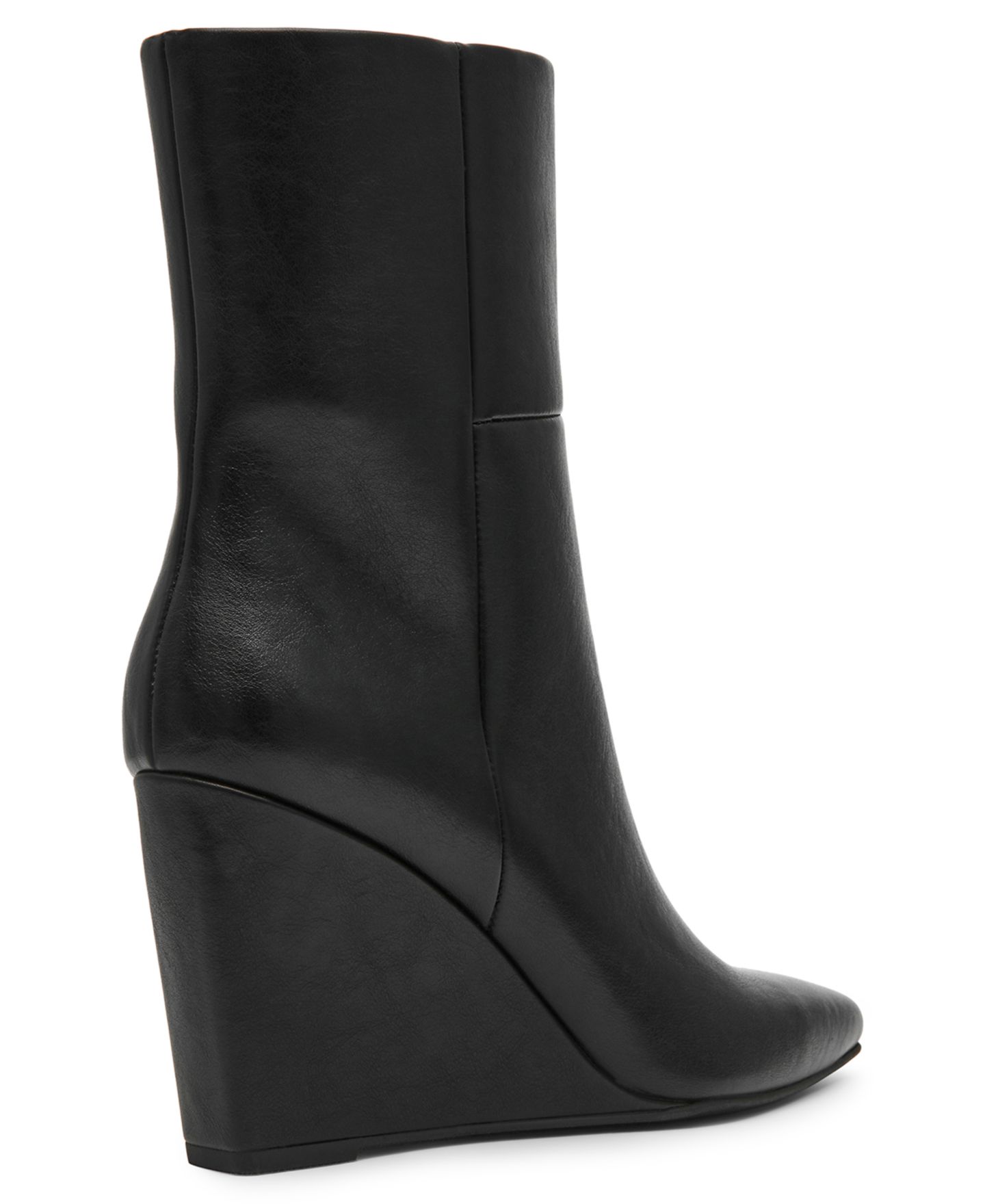 Женские ботинки DV Dolce Vita Naylor Wedge Dress Booties, цвет: Чёрный гладкий — фото 7
