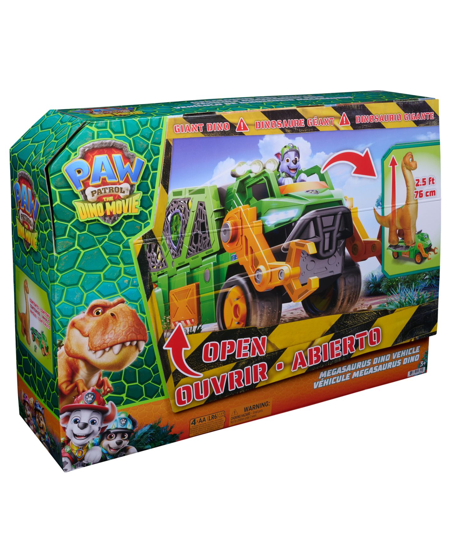 Детская игрушка Paw Patrol Megasaurus 2-in-1 Inflatable Dinosaur Vehicle — фото 6