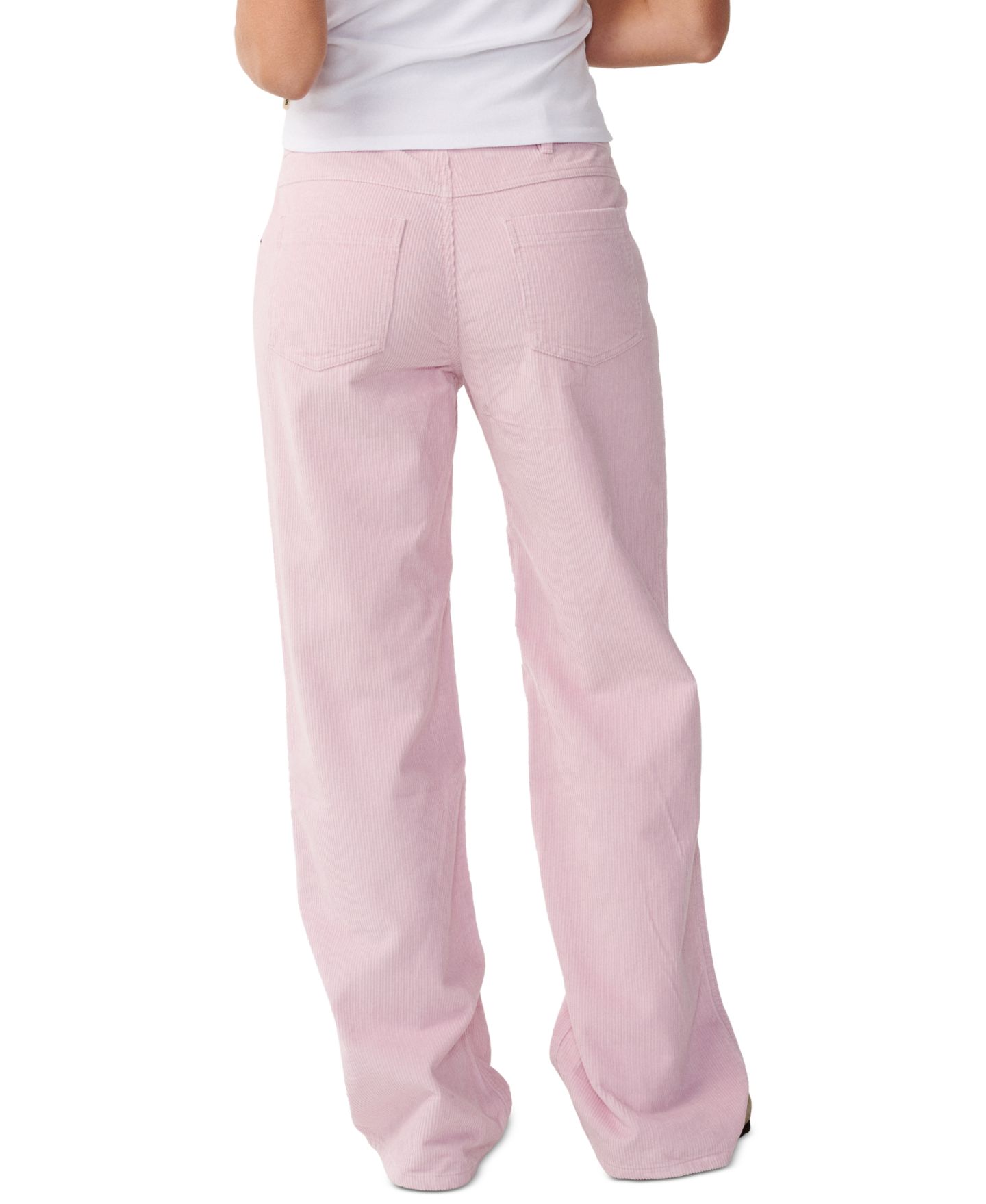 Женские брюки Rip Curl Aggie Cord Relaxed Wide-Leg, цвет: Светлый сиреневый — фото 3
