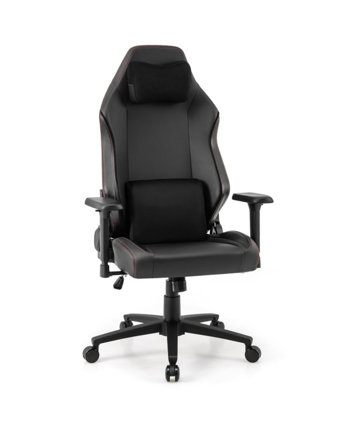 Sugift Ergonomic High Back Gaming Chair with Magnetic Headrest and Lumbar Pillow