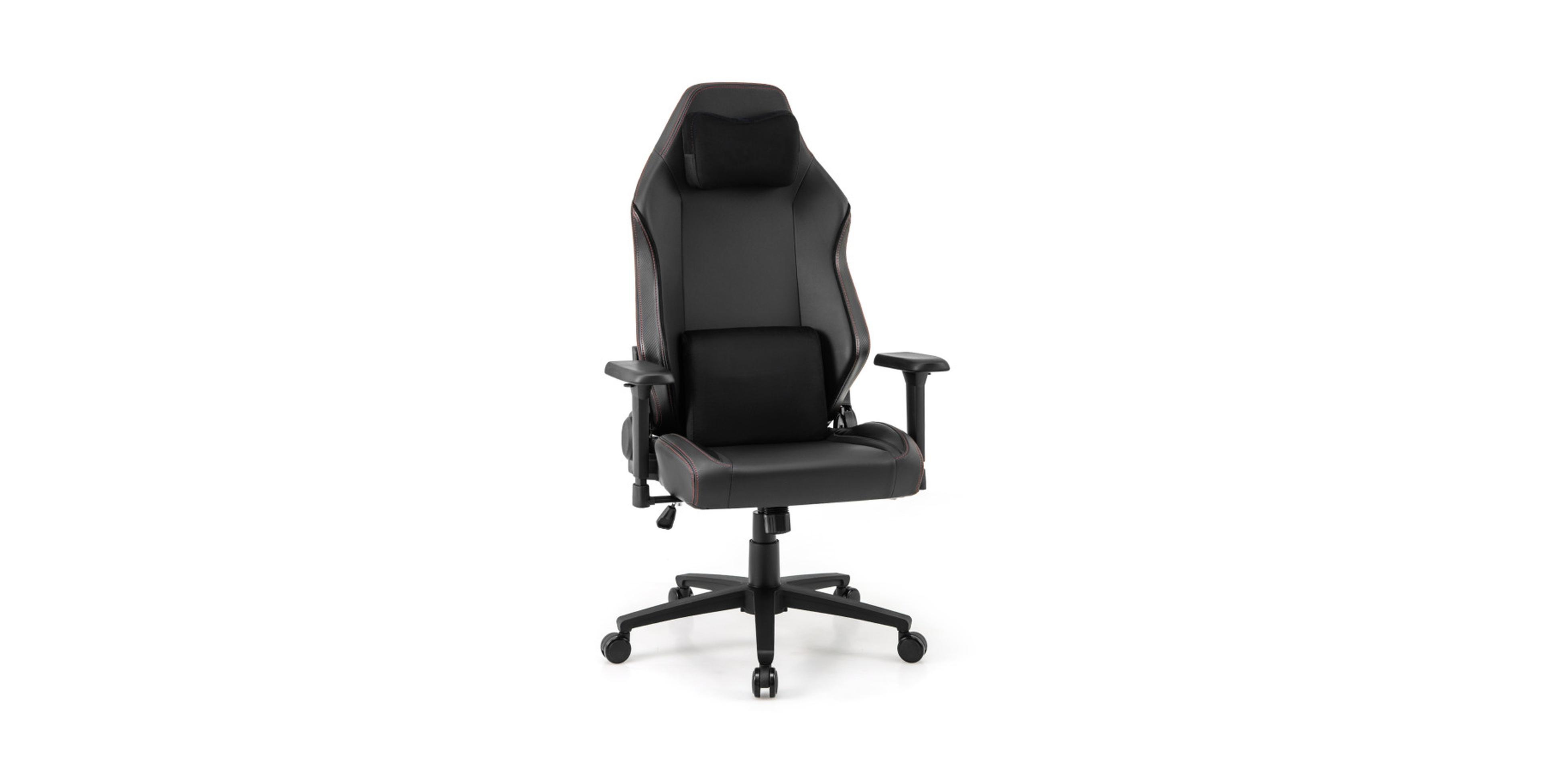 Sugift Ergonomic High Back Gaming Chair with Magnetic Headrest and Lumbar Pillow