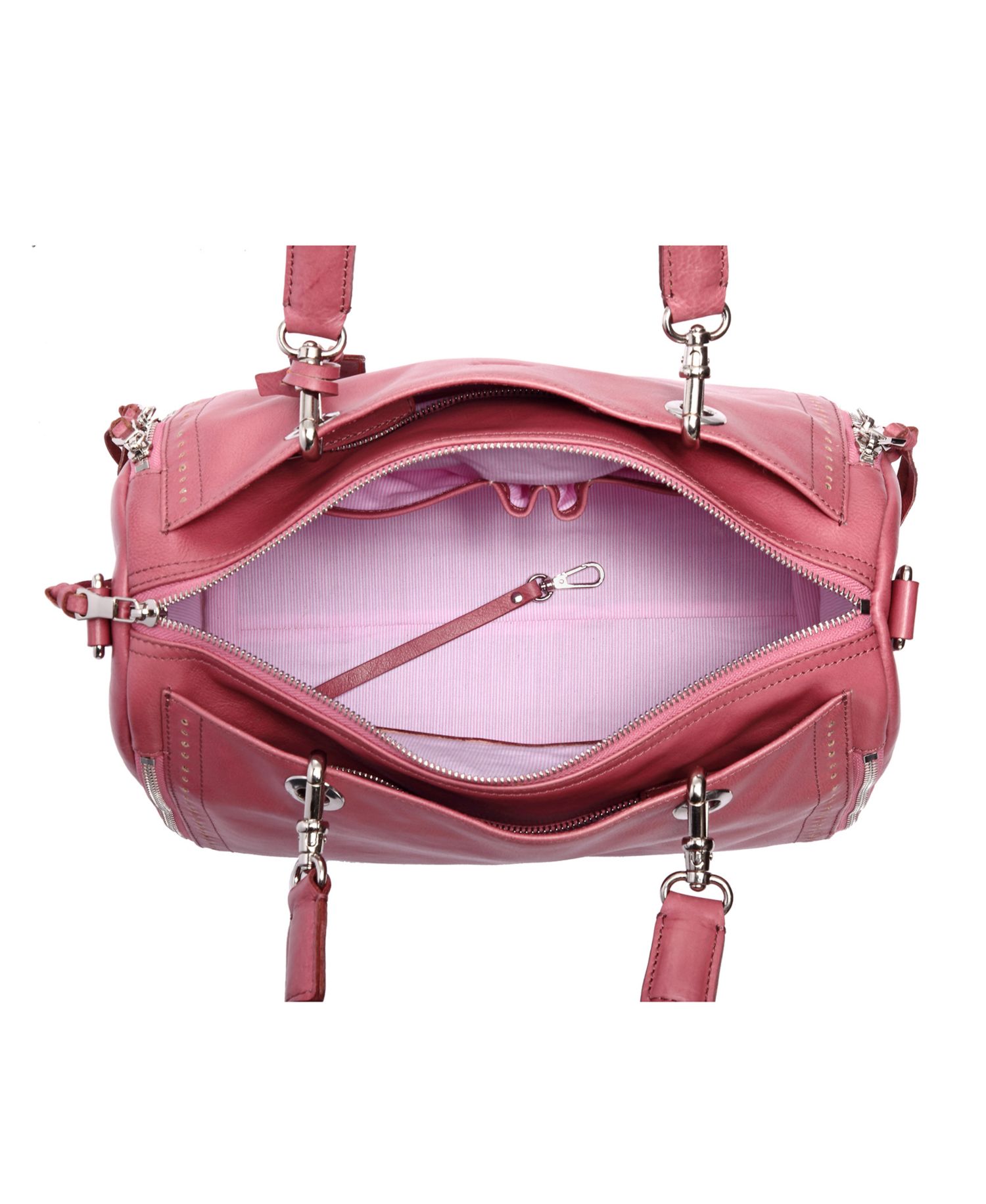 Lily Small Leather Satchel Bag