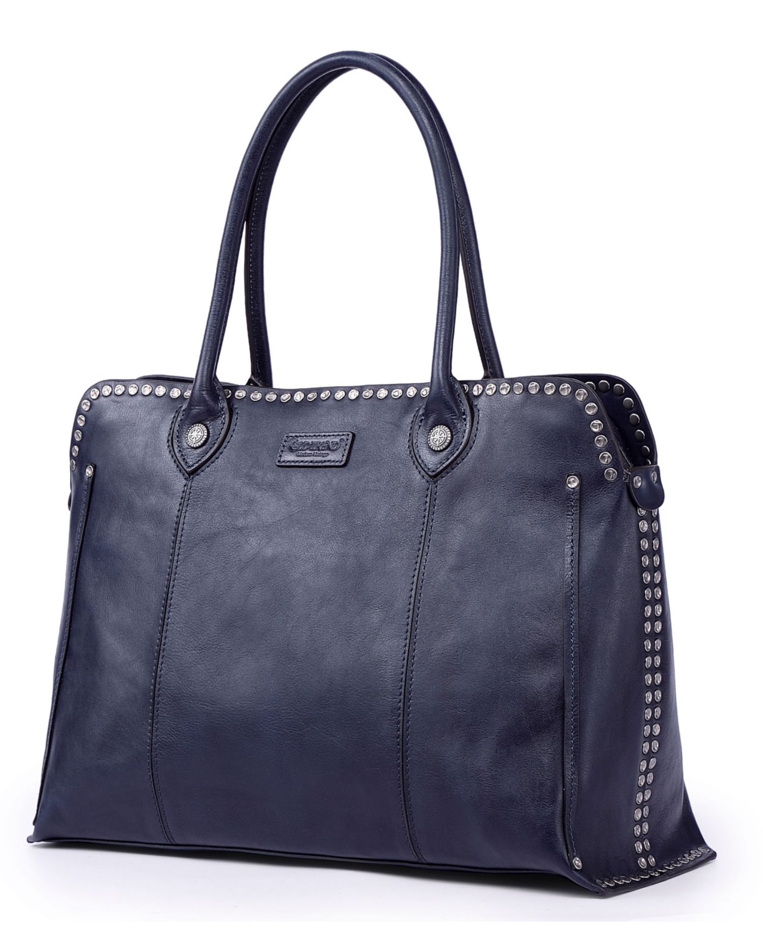 Soul Stud Large Leather Satchel Bag