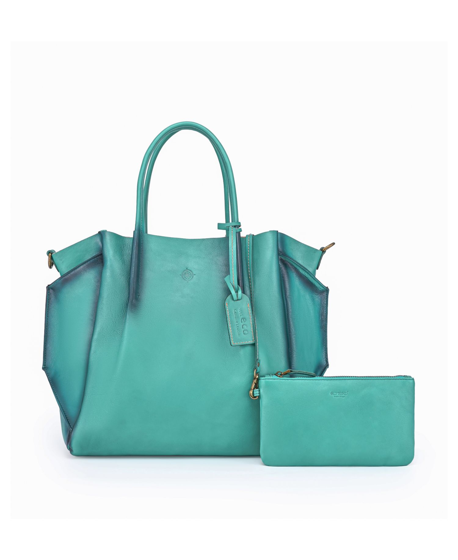 Sprout Land Extra-Large Leather Tote Bag