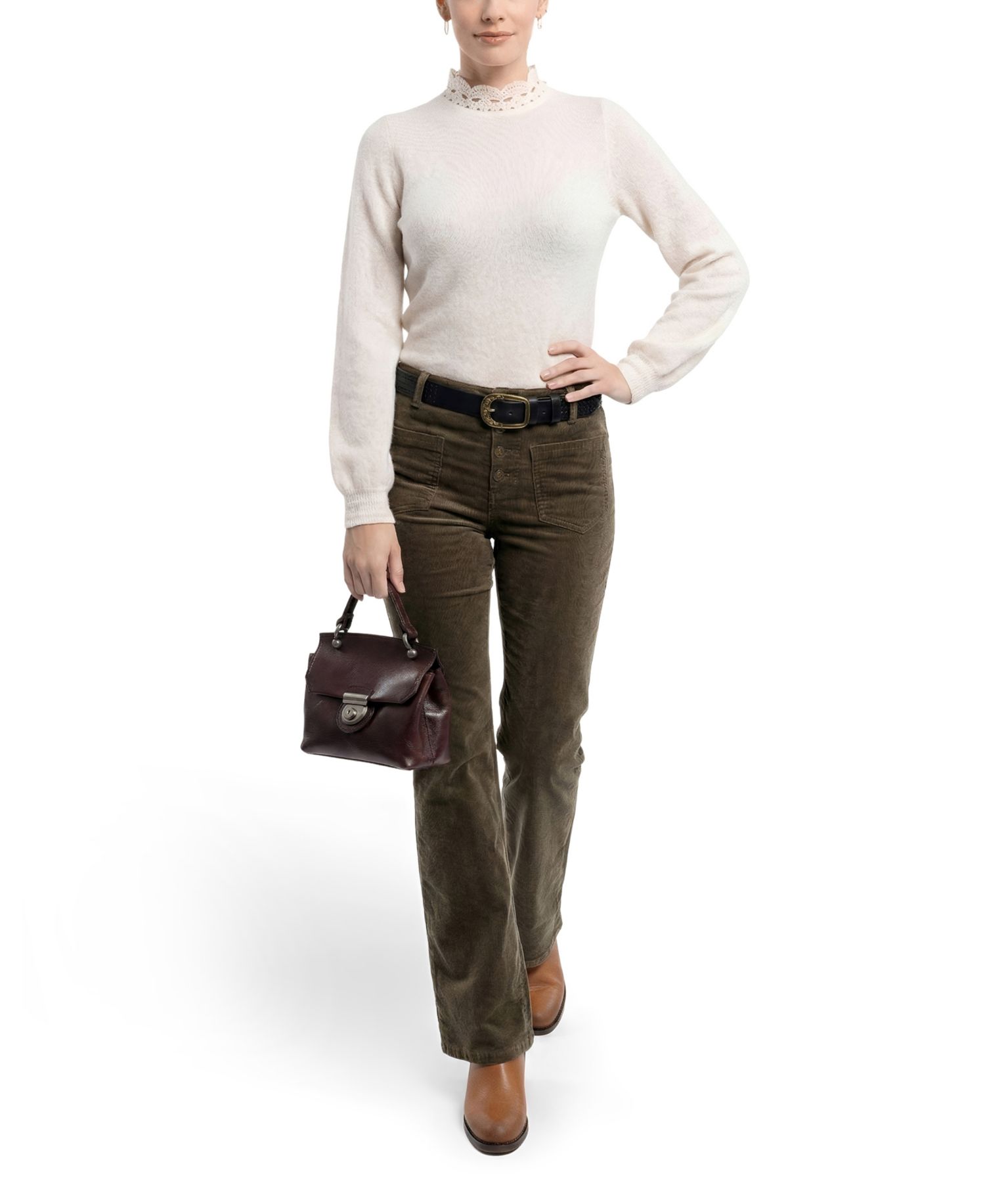 Cypress Small Leather Crossbody Bag