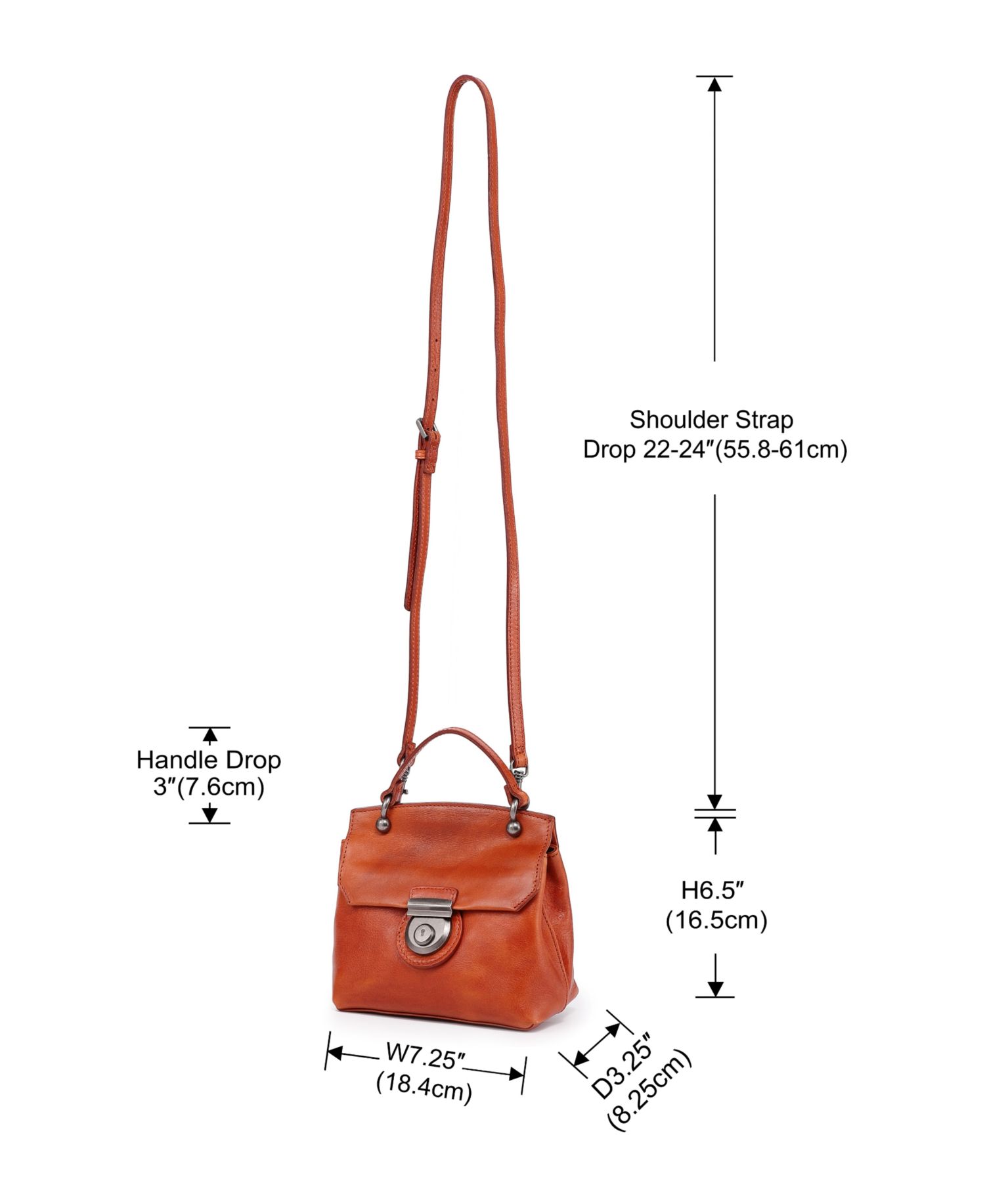 Cypress Small Leather Crossbody Bag