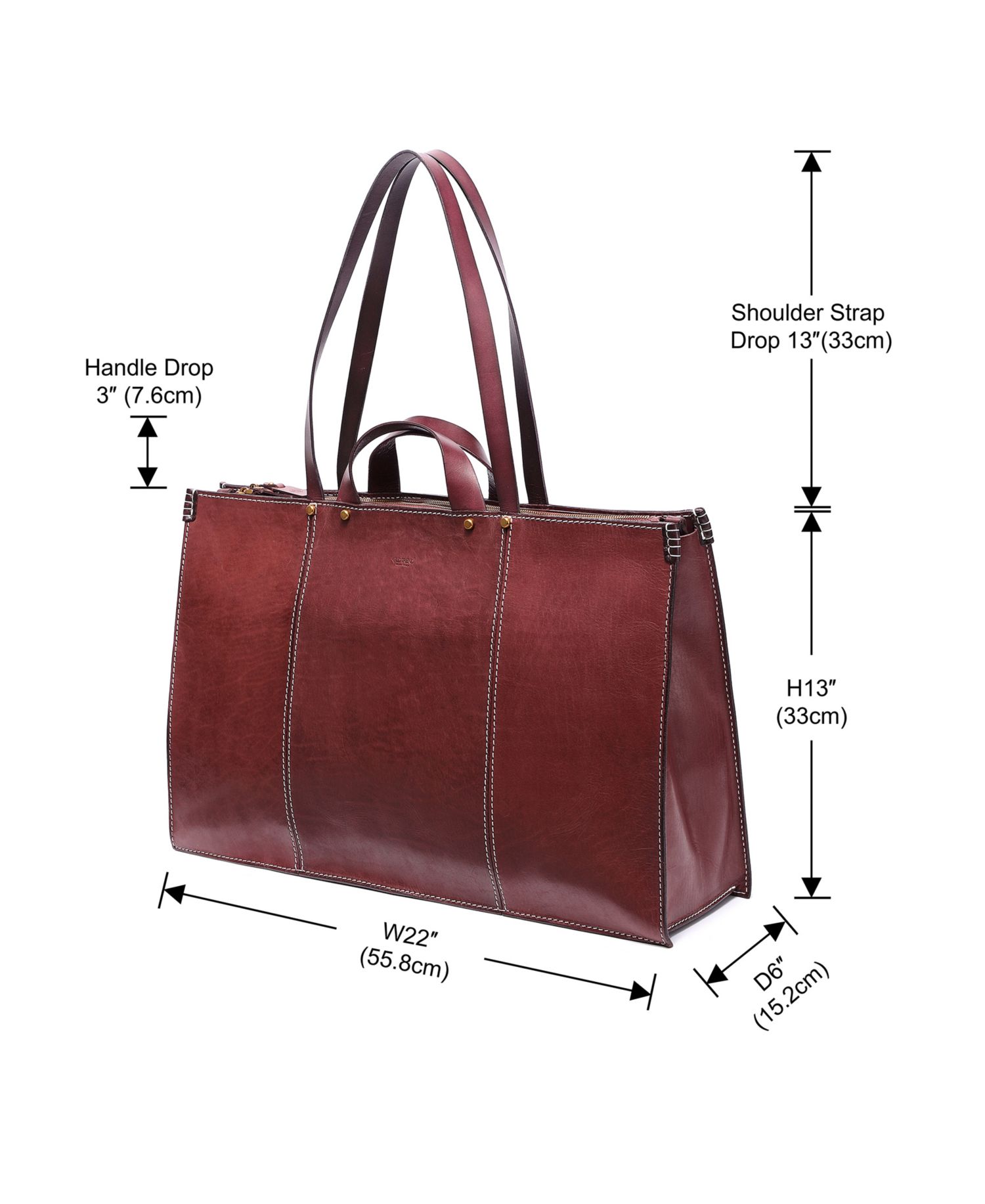 Sandstorm Extra-Large Leather Tote Bag