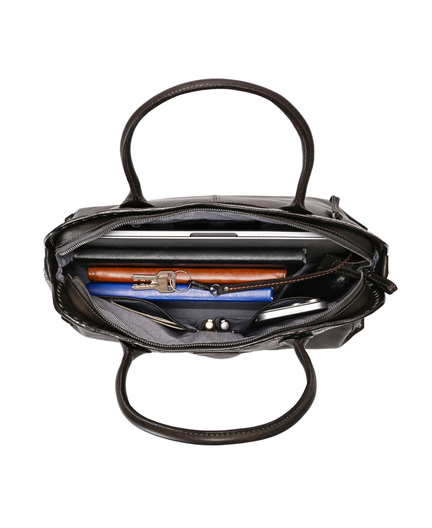 Soul Stud Large Leather Satchel Bag