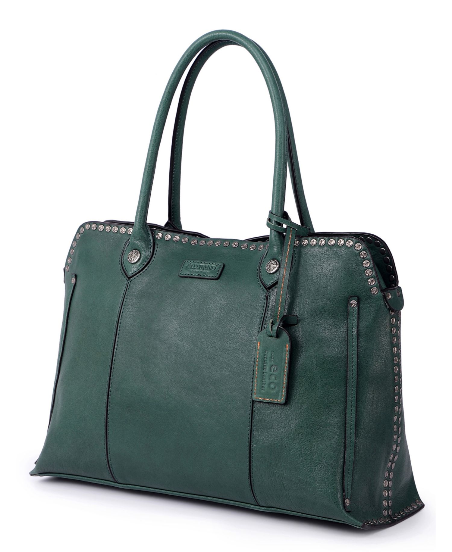 Soul Stud Large Leather Satchel Bag