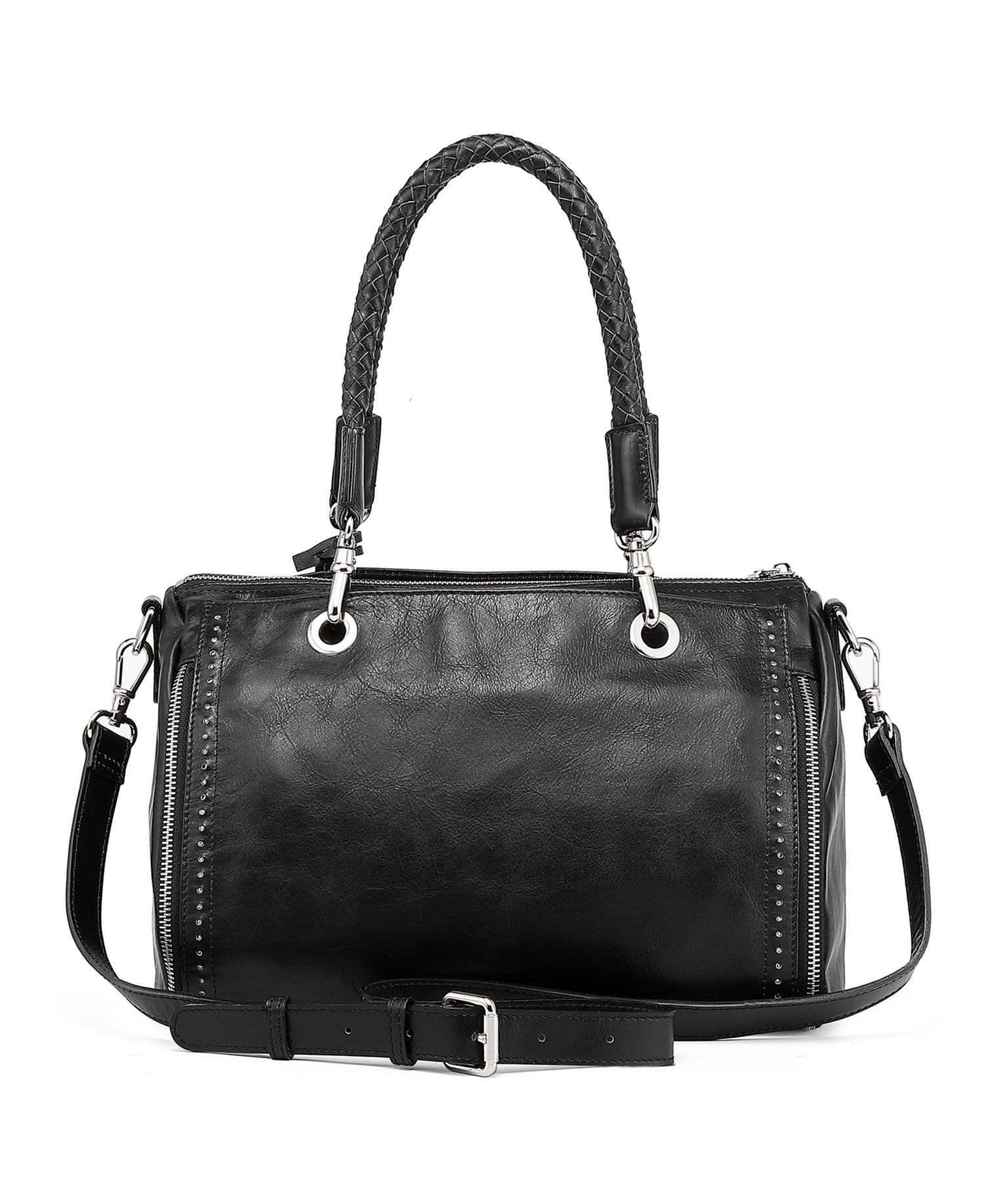 Lily Small Leather Satchel Bag