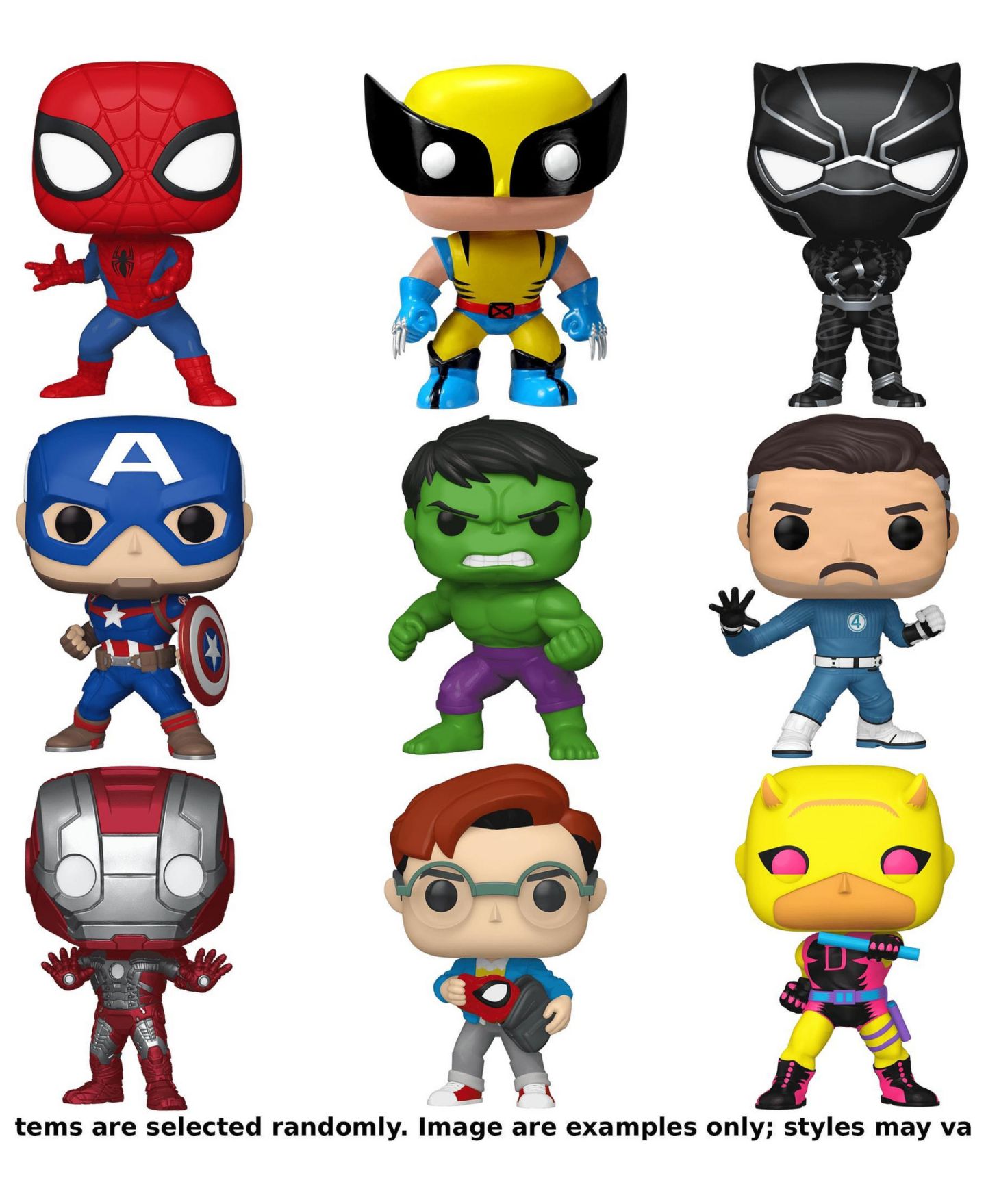 Детские фигурки Funko Pop! Comics and Superheroes Blind Box 3-Piece Vinyl Figures Set, Ages 4+, цвет: Assorted Pre-Pack — фото 3