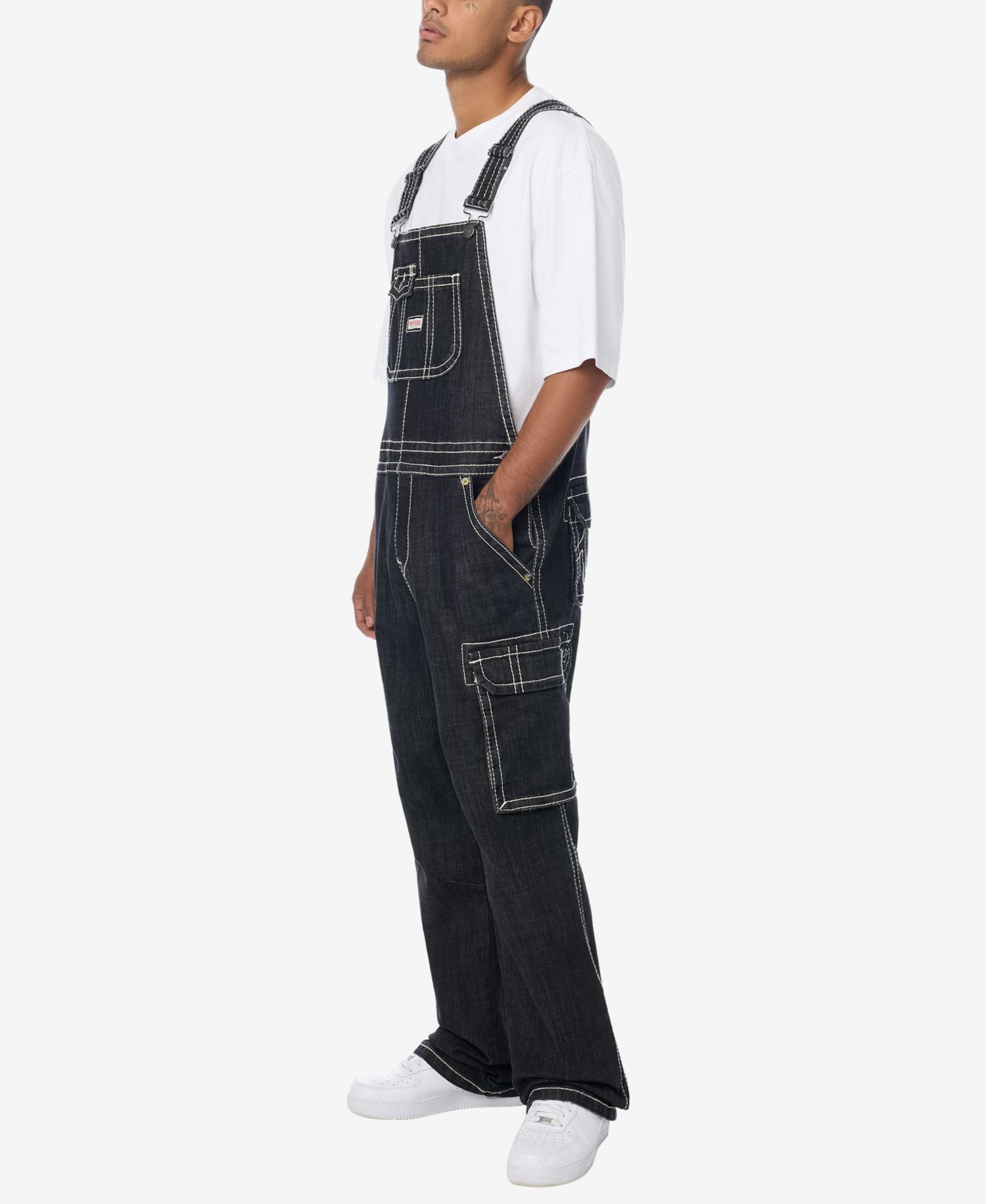 Men's Big T Denim Overall Jeans