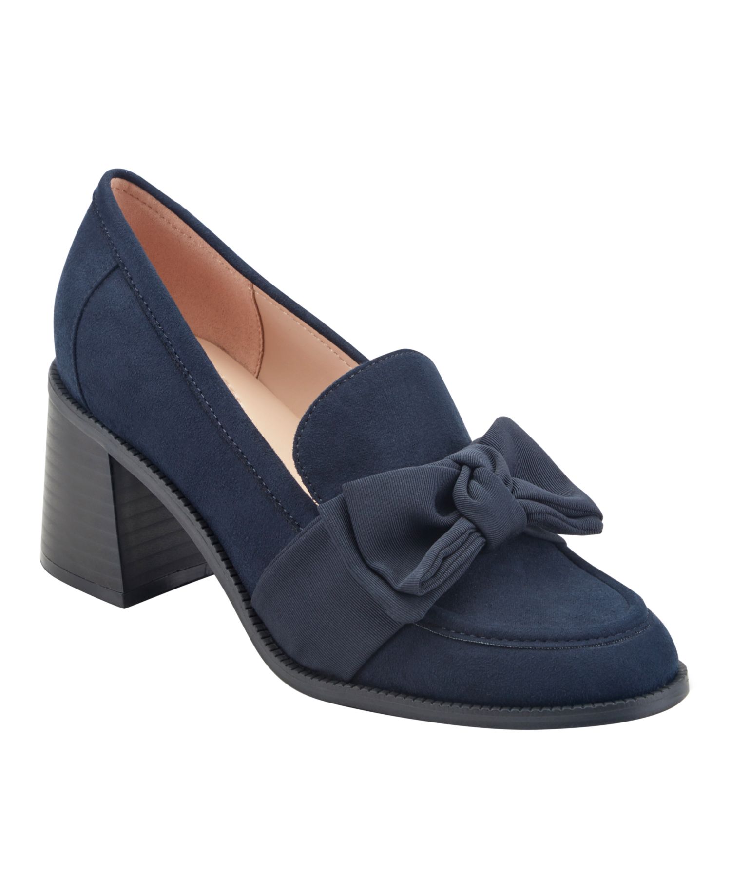 Women's Korrar Bow Block Heel Loafers