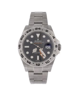 Oyster Perpetual Explorer II Automatic Watch in Stainless Steel 42mm