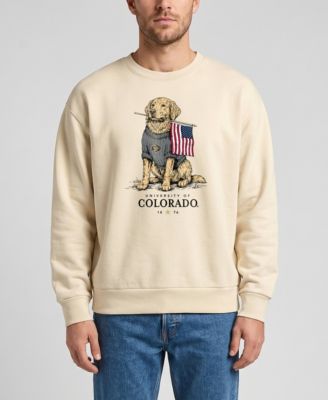 Men's and Women's Cream Colorado Buffaloes Americana Good Boy Ribbed Premium Sweatshirt