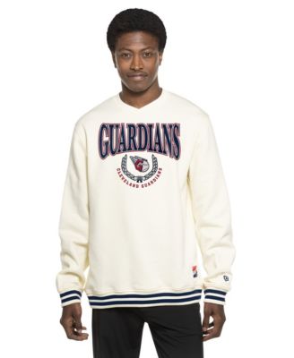 Men's White Cleveland Guardians Throwback Sweatshirt