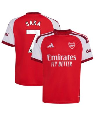 Big Boys and Girls Bukayo Saka Red Arsenal 2026/27 Home Replica Jersey