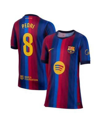 Big Boys and Girls Pedri Red Barcelona 2026/27 Home Stadium Replica Jersey
