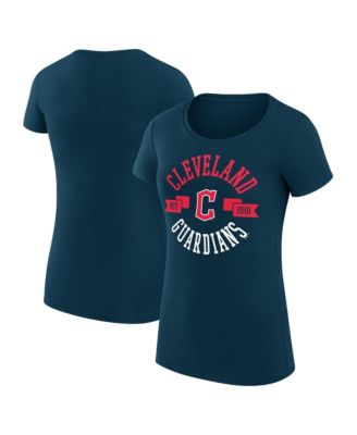 Women's Cleveland Guardians Super-Slim Fit Graphic T-Shirt