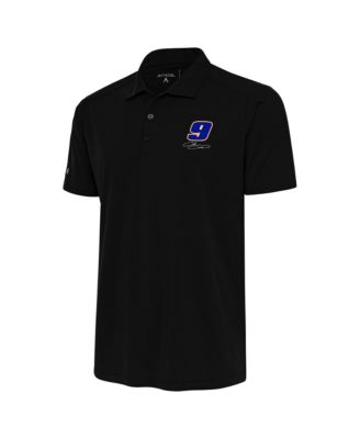 Men's Black Chase Elliott Tribute Polo Shirt